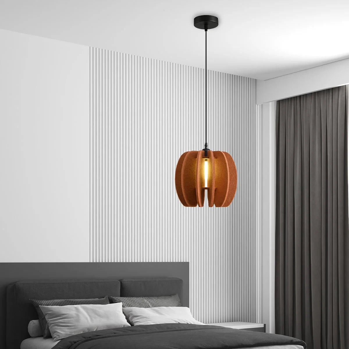 Antizer Circular Arc Piece Acoustic Pendant Light