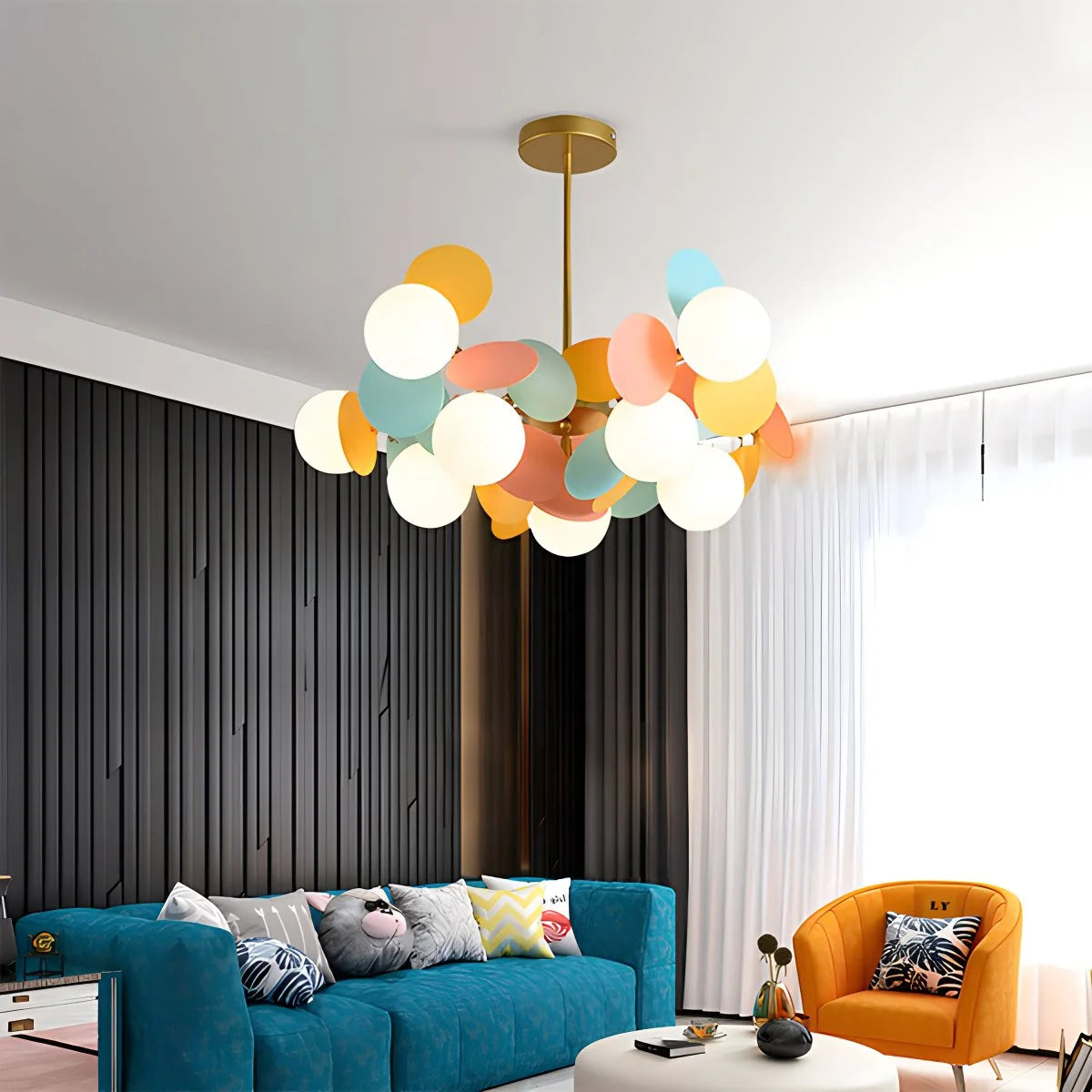 Antizer Colorful Flash Modern Chandelier