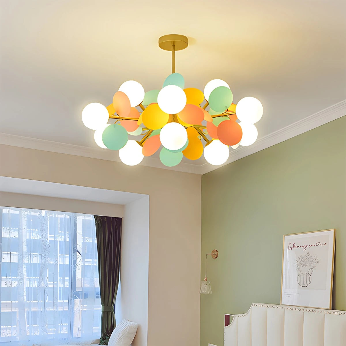 Antizer Colorful Flash Modern Chandelier