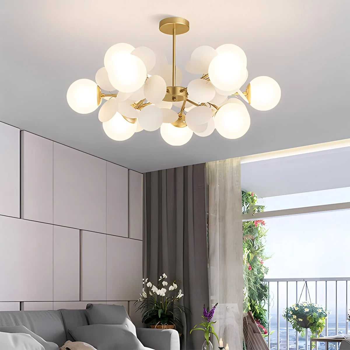 Antizer Colorful Flash Modern Chandelier