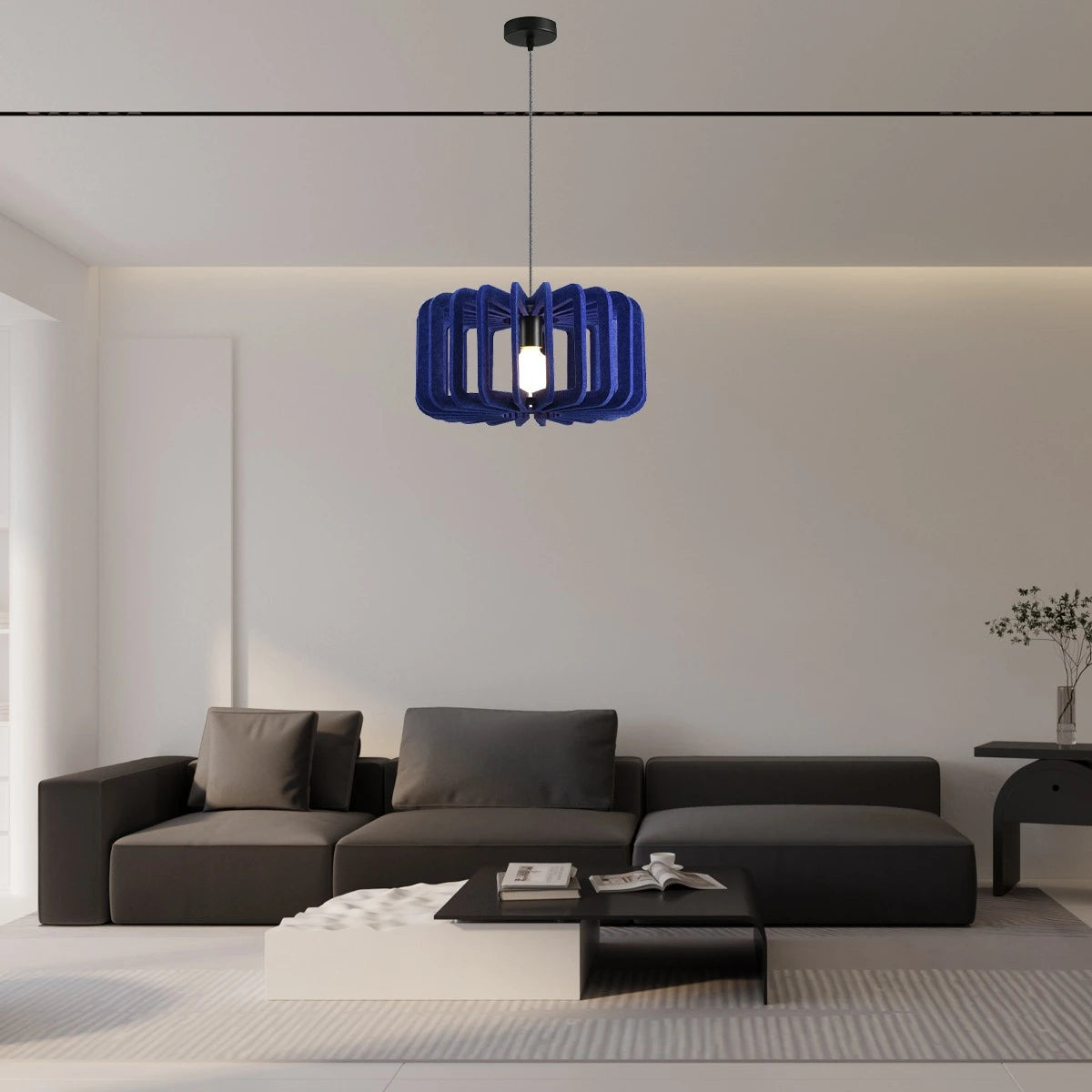 Antizer Column Shaped Birdcage Acoustic Pendant Light