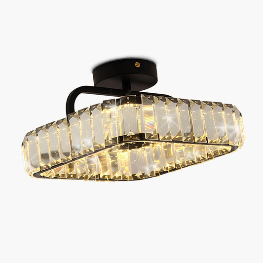 Antizer Loft Crystal Ceiling Lamp for Living Room