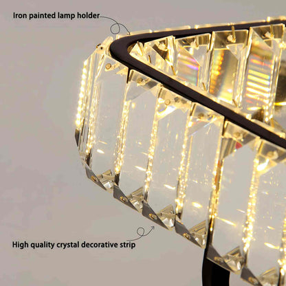 Antizer Loft Crystal Ceiling Lamp for Living Room