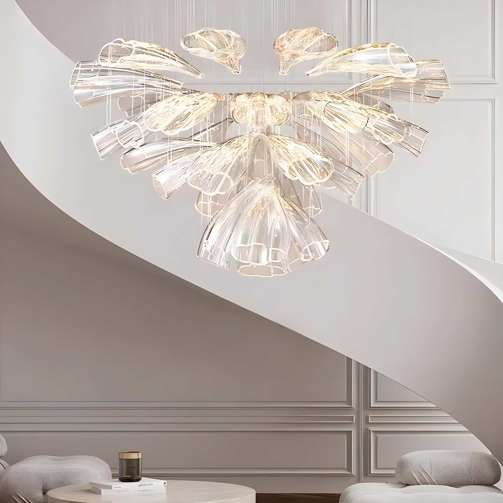 Italian Luxury Creative Bud Ceiling Chandelier