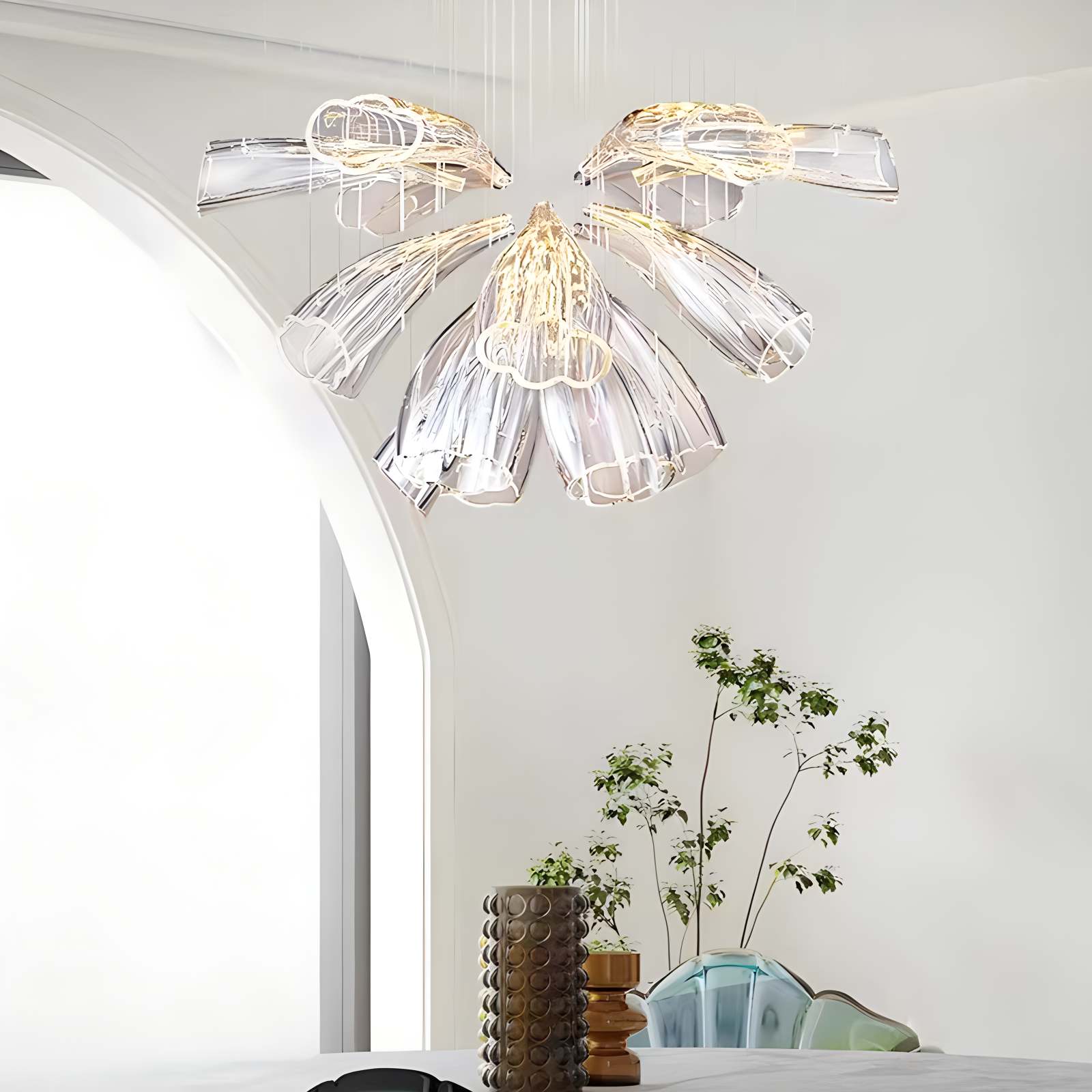 Italian Luxury Creative Bud Ceiling Chandelier