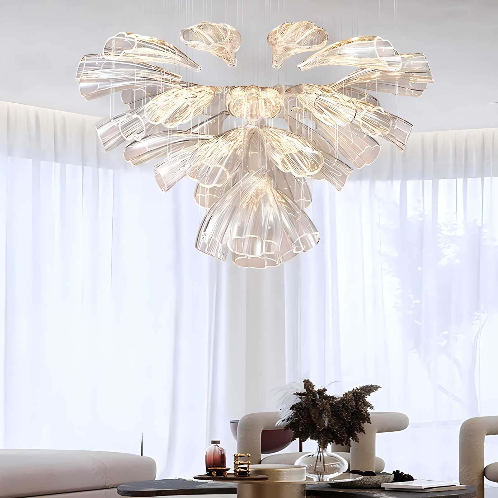 Italian Luxury Creative Bud Ceiling Chandelier