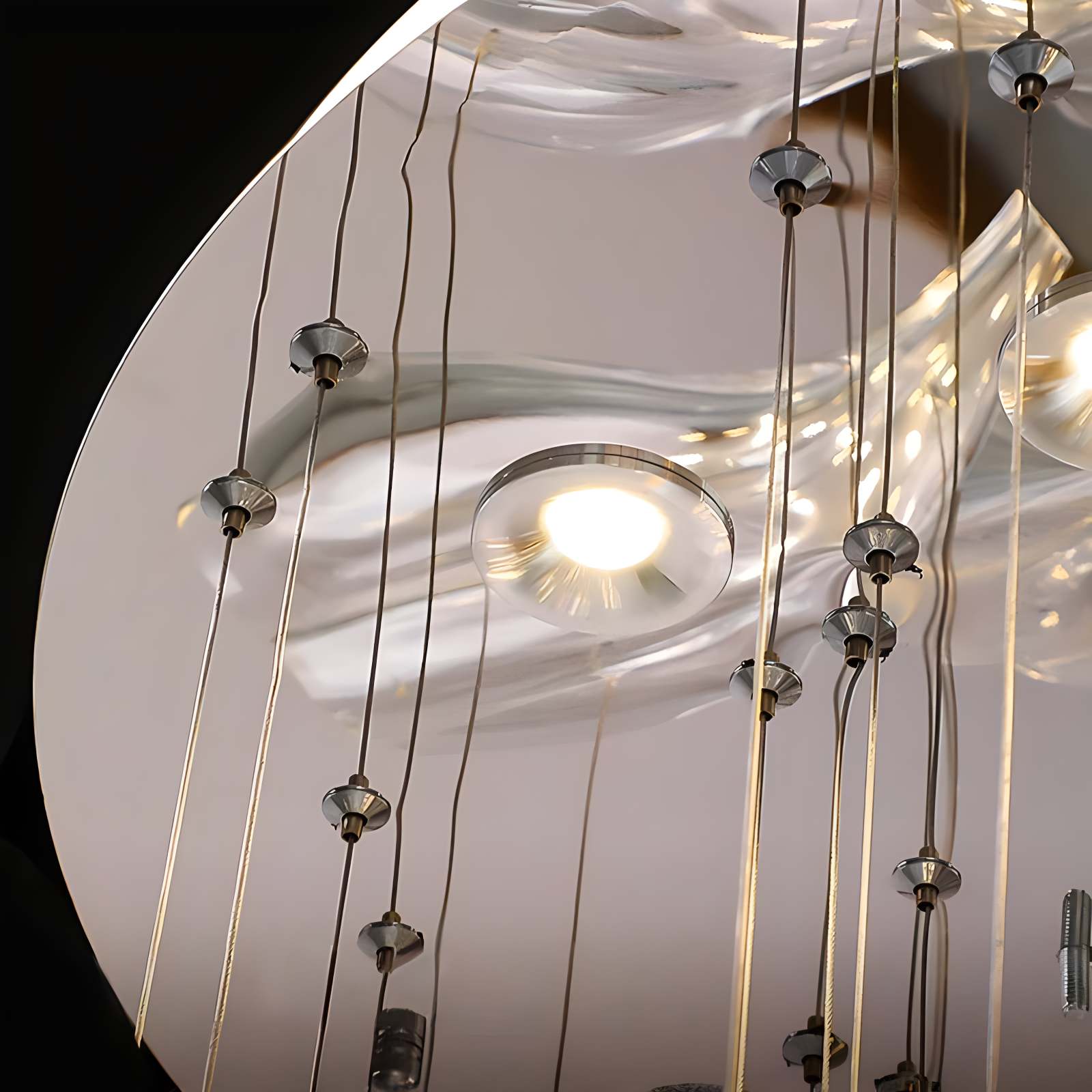 Italian Luxury Creative Bud Ceiling Chandelier