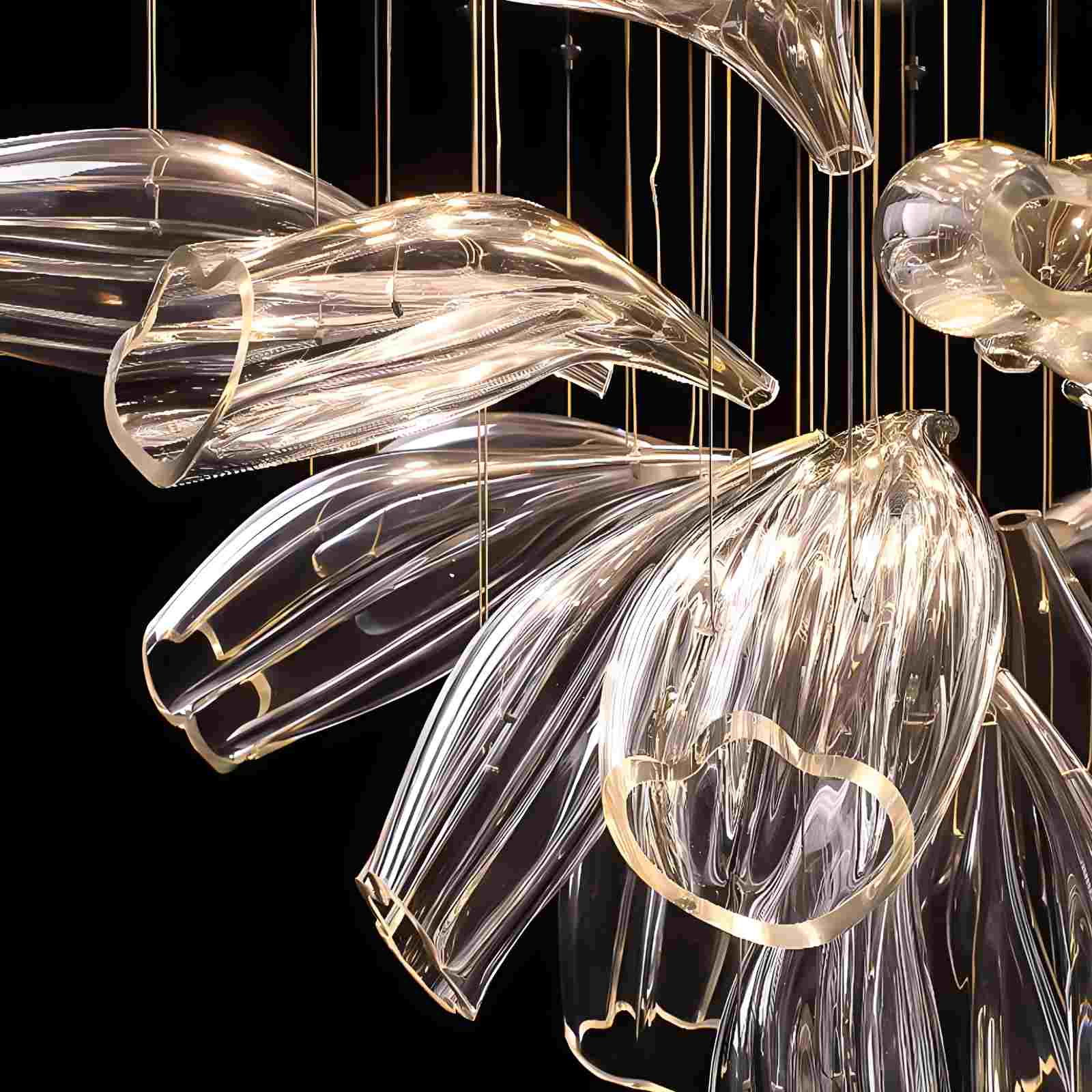 Italian Luxury Creative Bud Ceiling Chandelier