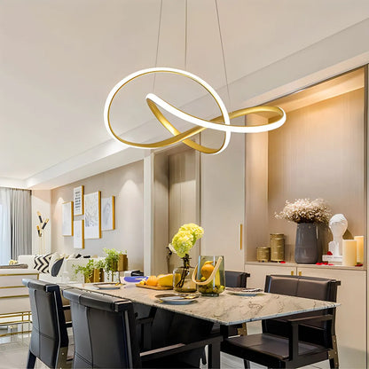 Antizer Creative Linear Pendant Light Living Rooms & Kitchens