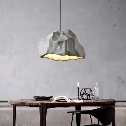 Antizer Creative Rock Shaped Pendant Light for Dining Room