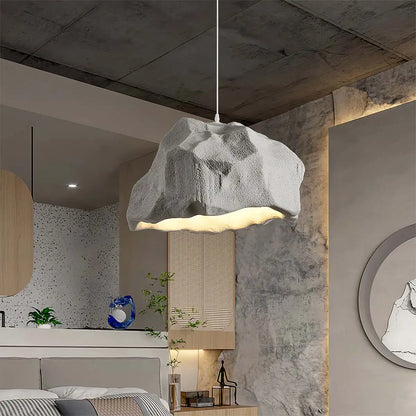 Antizer Creative Rock Shaped Pendant Light for Dining Room