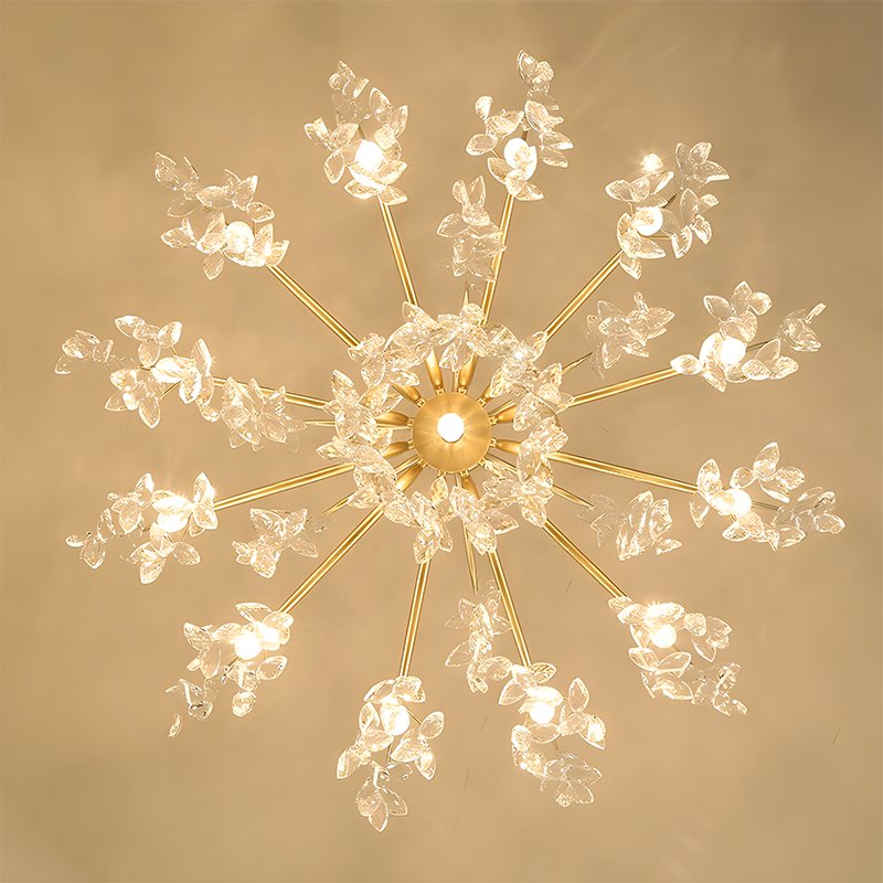 French Light Luxury Crystal Chandelier