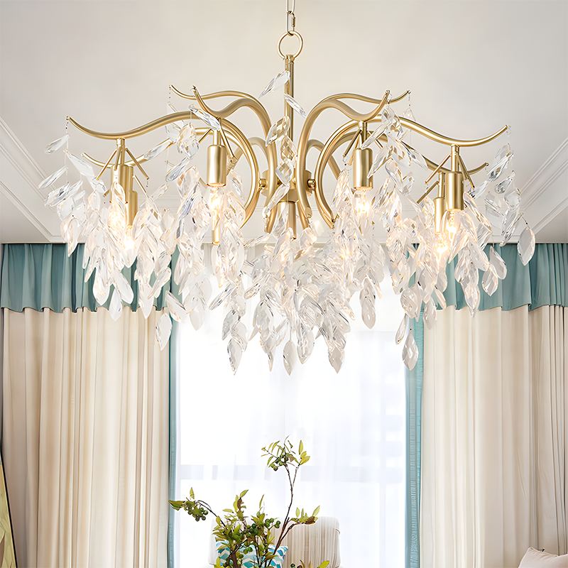 French Light Luxury Crystal Chandelier