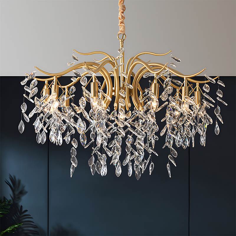 French Light Luxury Crystal Chandelier