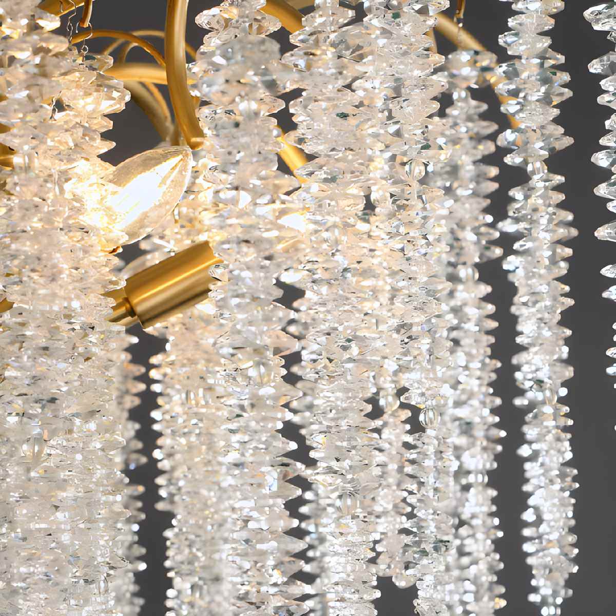 Crystal Tassel Chandelier