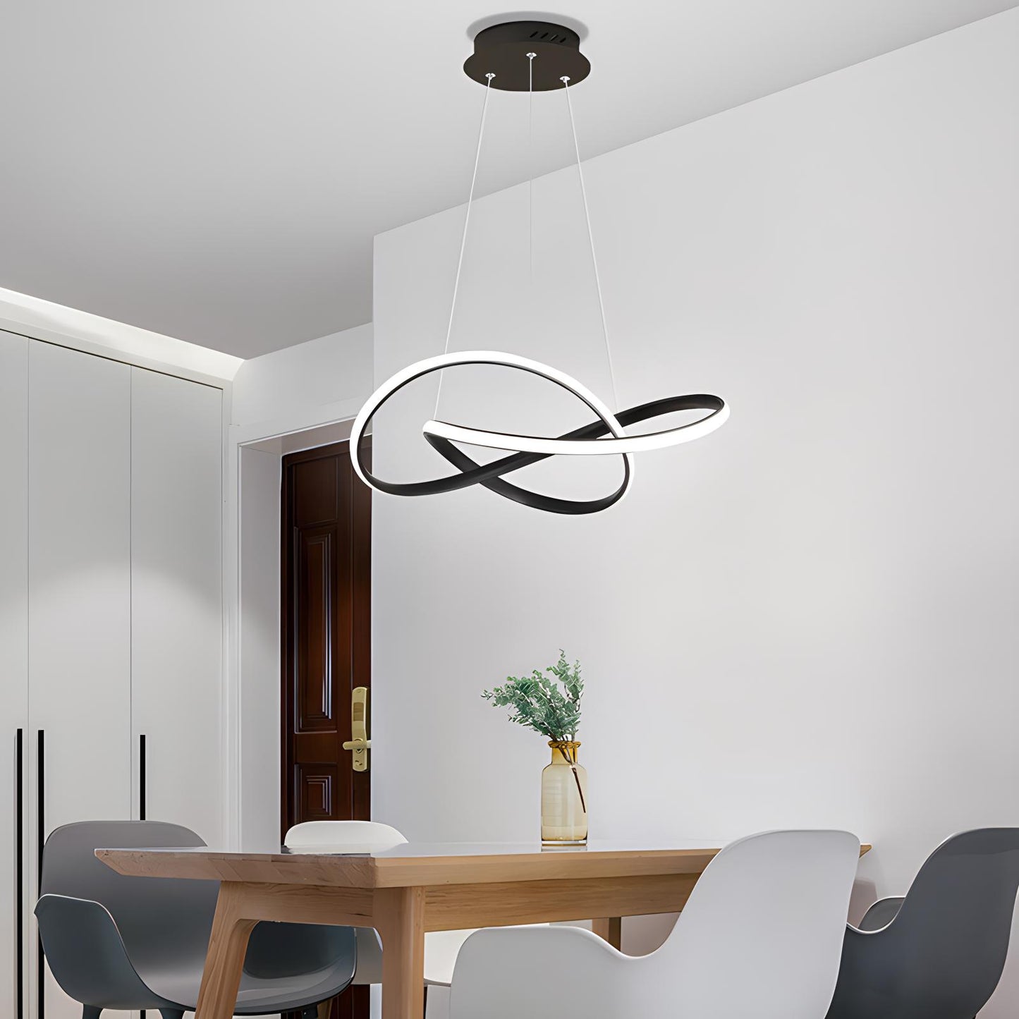 Antizer Creative Linear Pendant Light Living Rooms & Kitchens