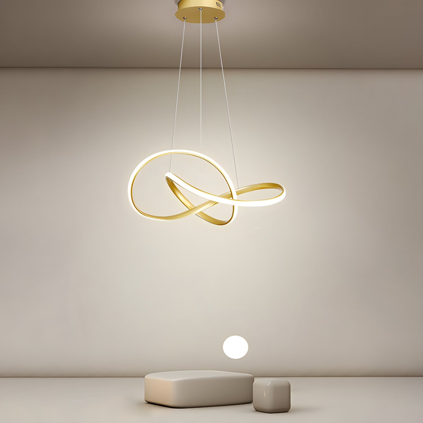 Antizer Creative Linear Pendant Light Living Rooms & Kitchens