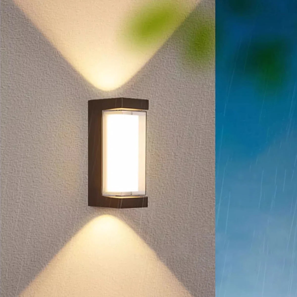 Antizer Cylinder & Square Column Outdoor Waterproof Wall Lamp