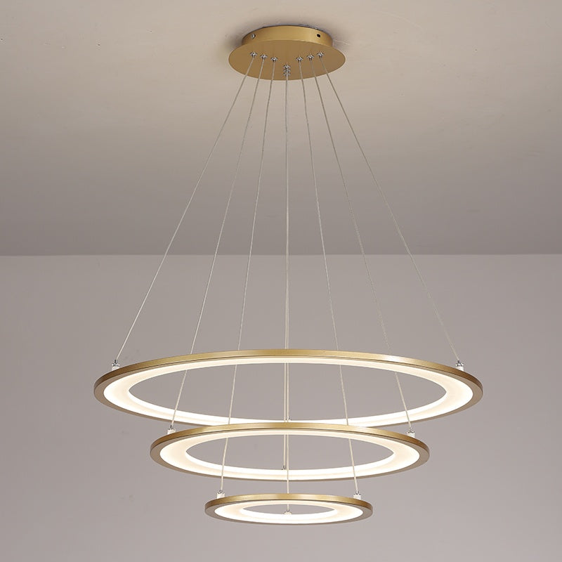 Creative Minimalist Ring Chandelier