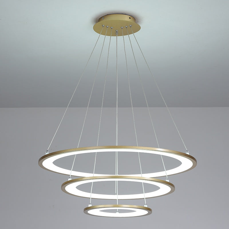 Creative Minimalist Ring Chandelier