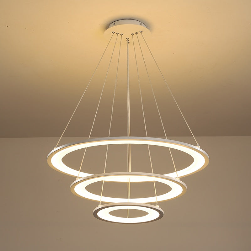 Creative Minimalist Ring Chandelier