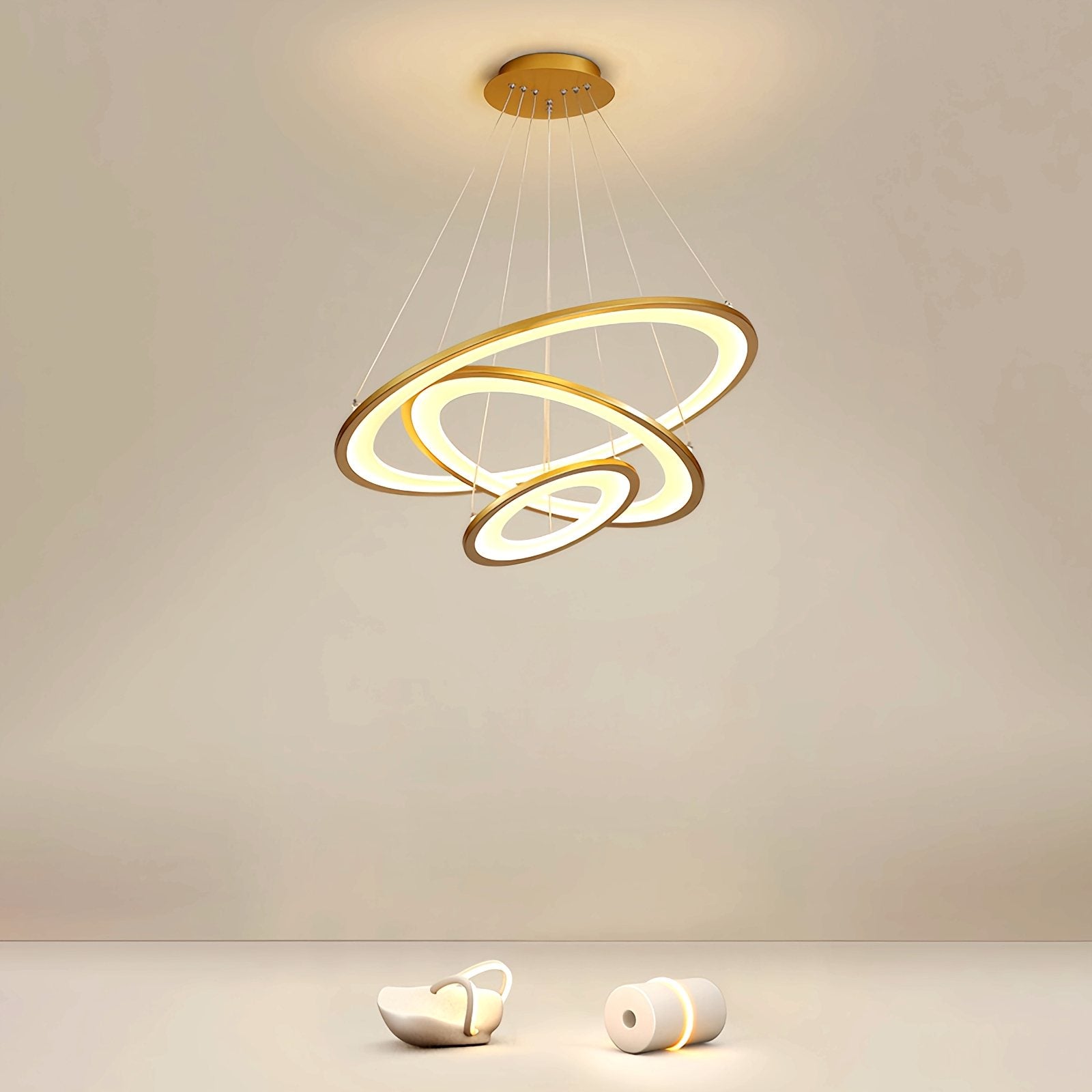 Creative Minimalist Ring Chandelier