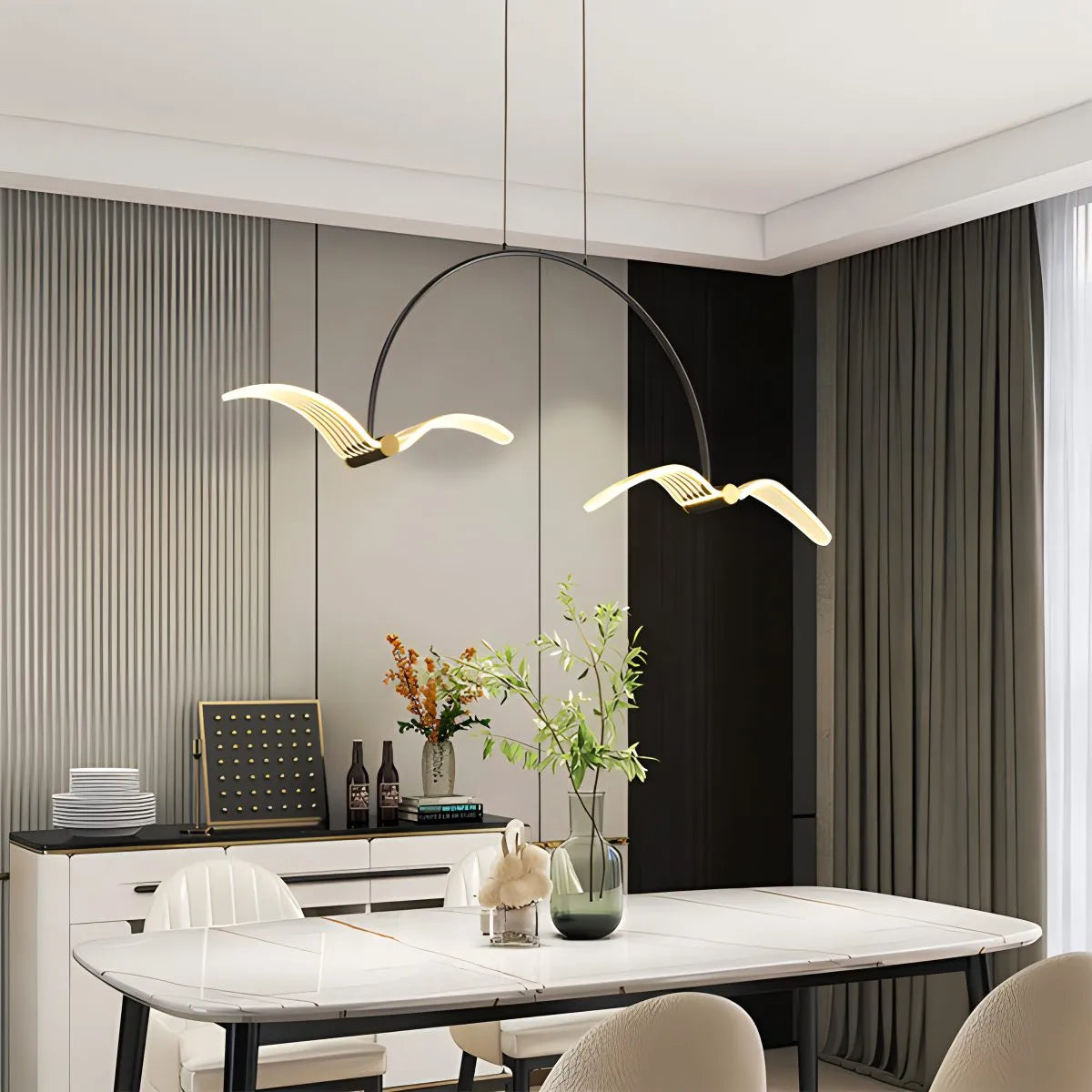 Antizer Modern simple seagull Pendant Light