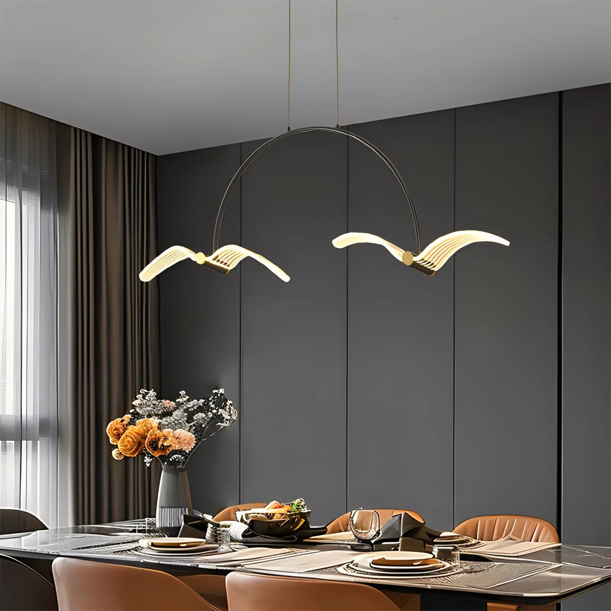 Antizer Modern simple seagull Pendant Light