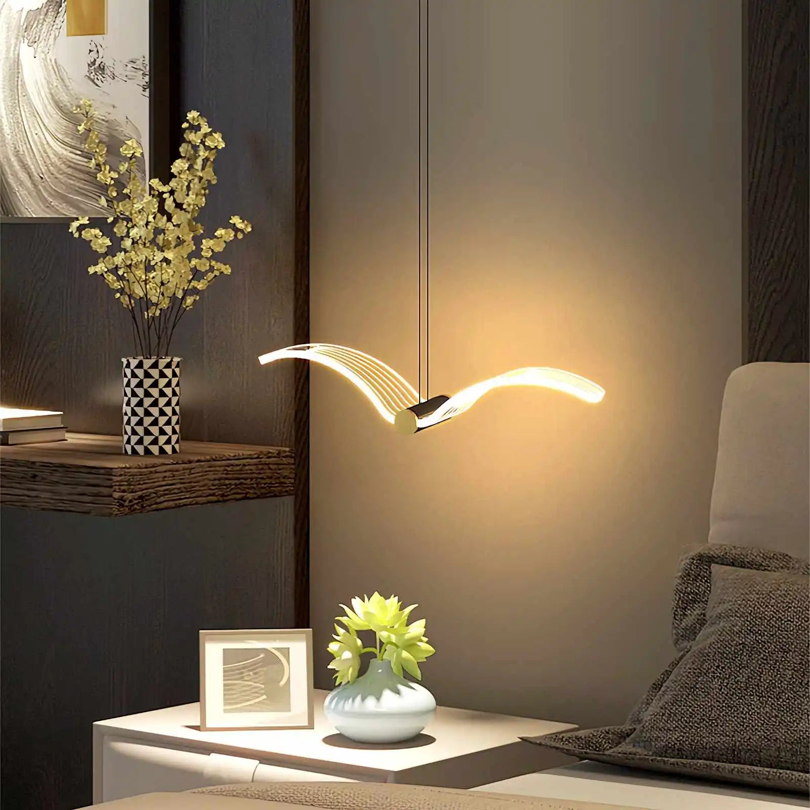 Antizer Personalized Seagull Home Wall Lamp