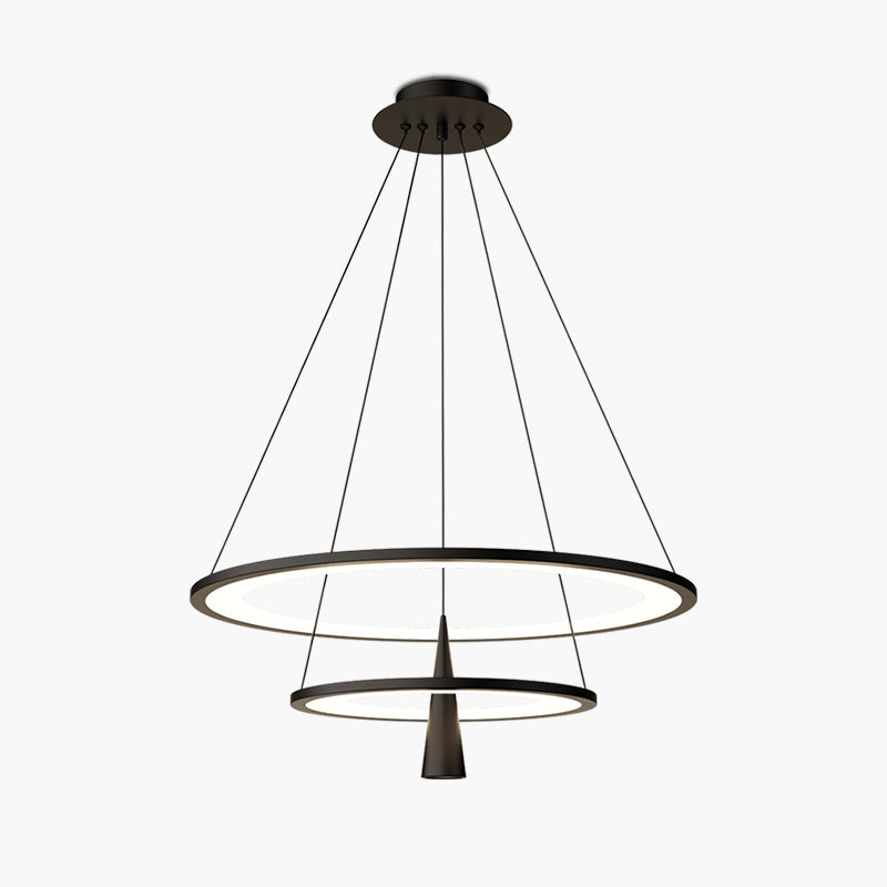 Acrylic Double Layer Pendant Light