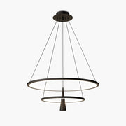 Acrylic Double Layer Pendant Light for Living Room