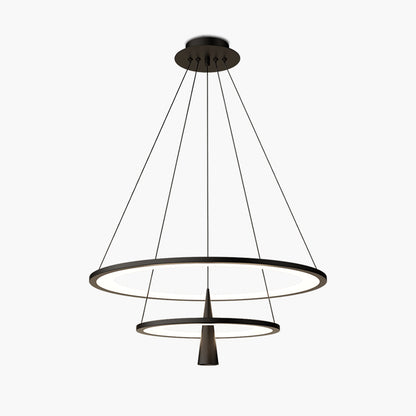 Acrylic Double Layer Pendant Light