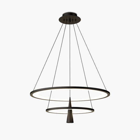 Acrylic Double Layer Pendant Light