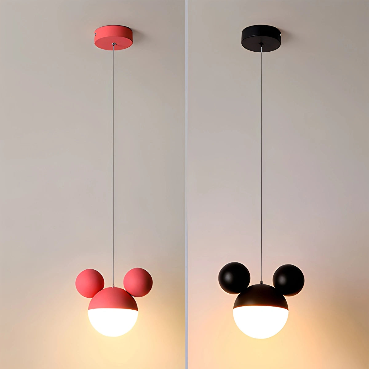 Antizer Cartoon Mickey Pendant Lamp