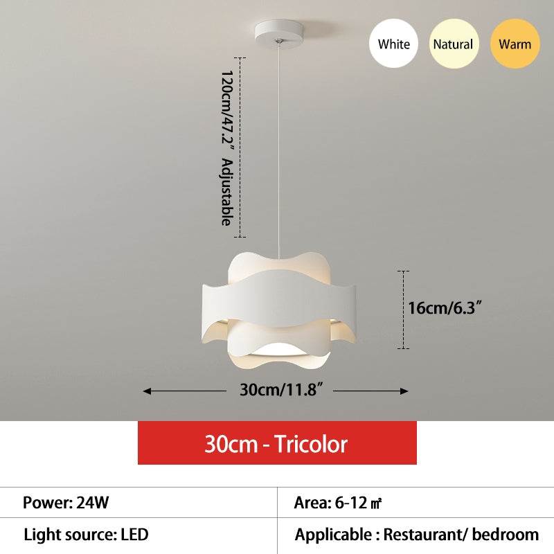 Antizer Round High Transparent Acrylic Pendant Light