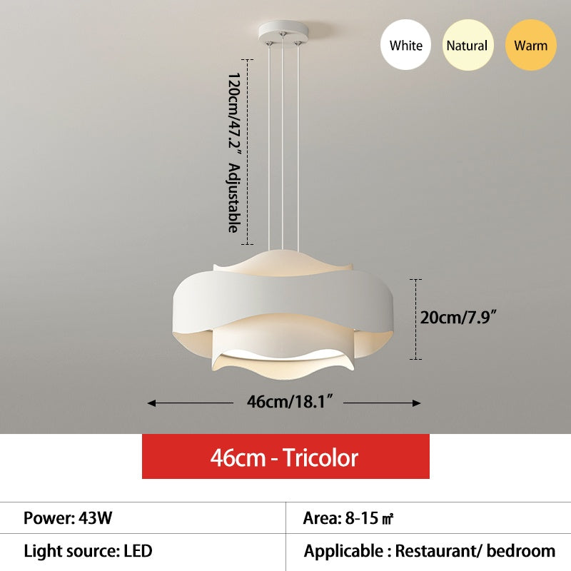 Antizer Round High Transparent Acrylic Pendant Light