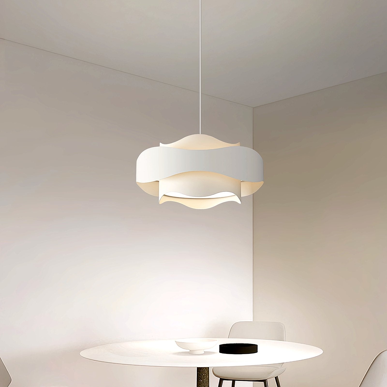 Round High Transparent Acrylic Pendant Lights