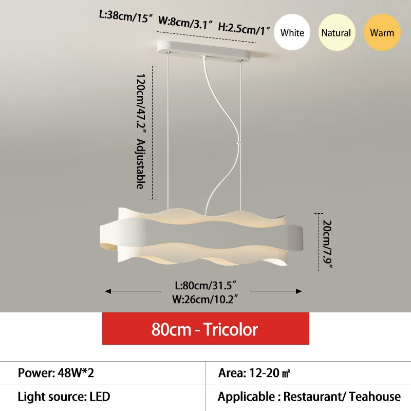 Antizer Long High-Transmission Acrylic Pendant Lamp