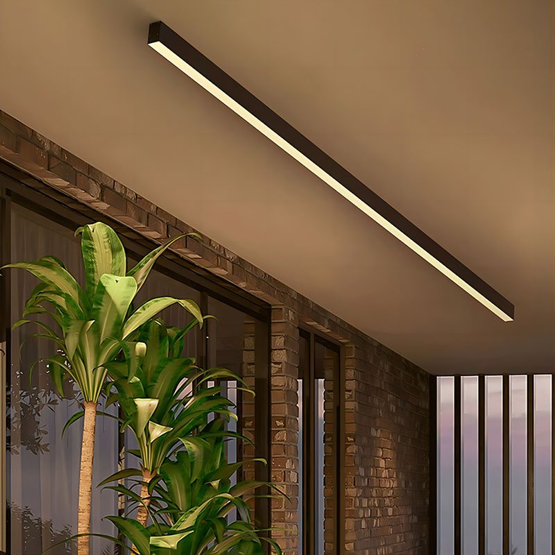 Dimmable Long Linear Ceiling Light