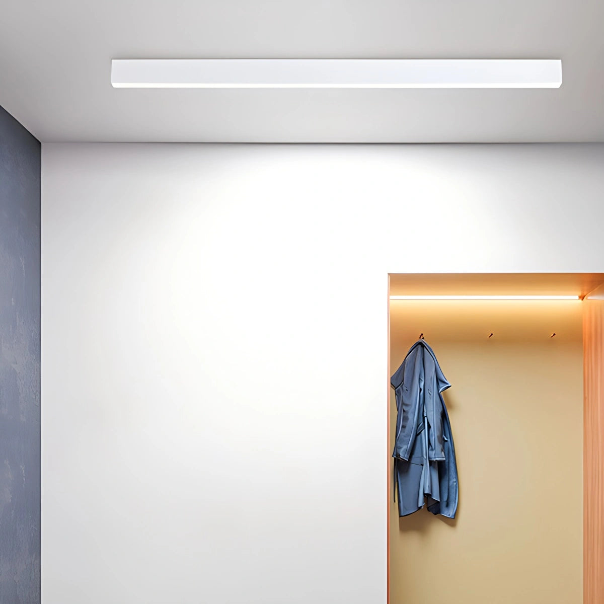 Dimmable Long Linear Ceiling Light