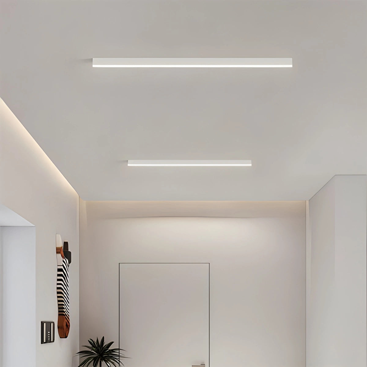 Dimmable Long Linear Ceiling Light