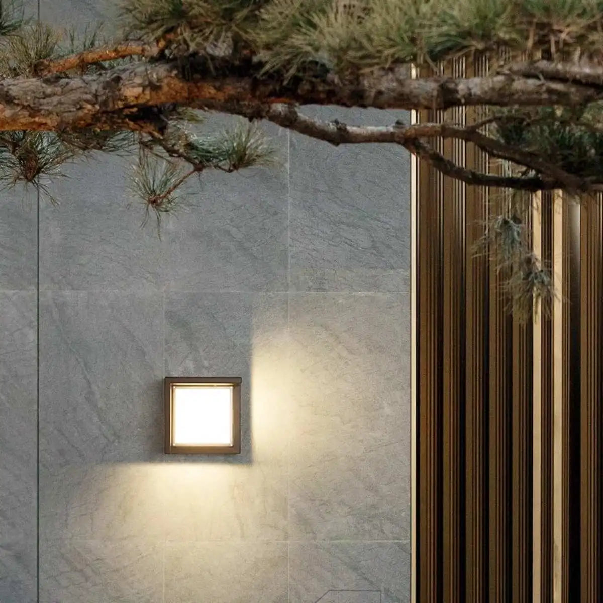Antizer Double-Layer PC Protective Outdoor Wall Light