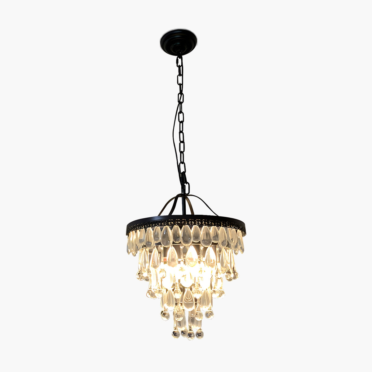 Droplet Crystal Chandelier