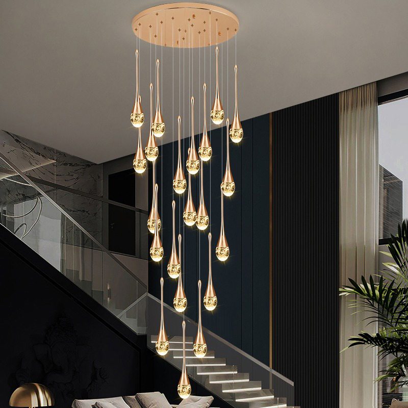 Luxury Tapered Pendant Chandelier