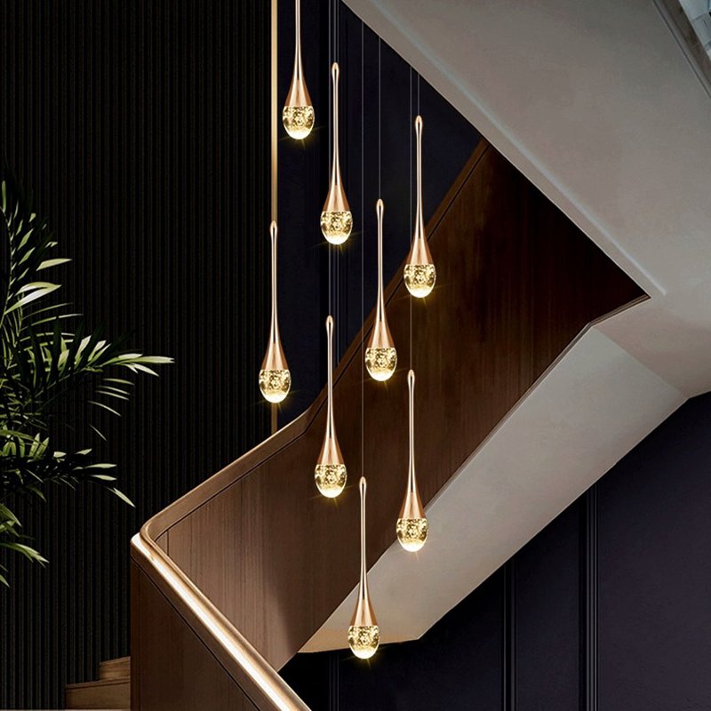 Luxury Tapered Pendant Chandelier