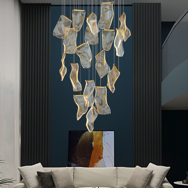 Light Luxury Art Large Pendant Lights