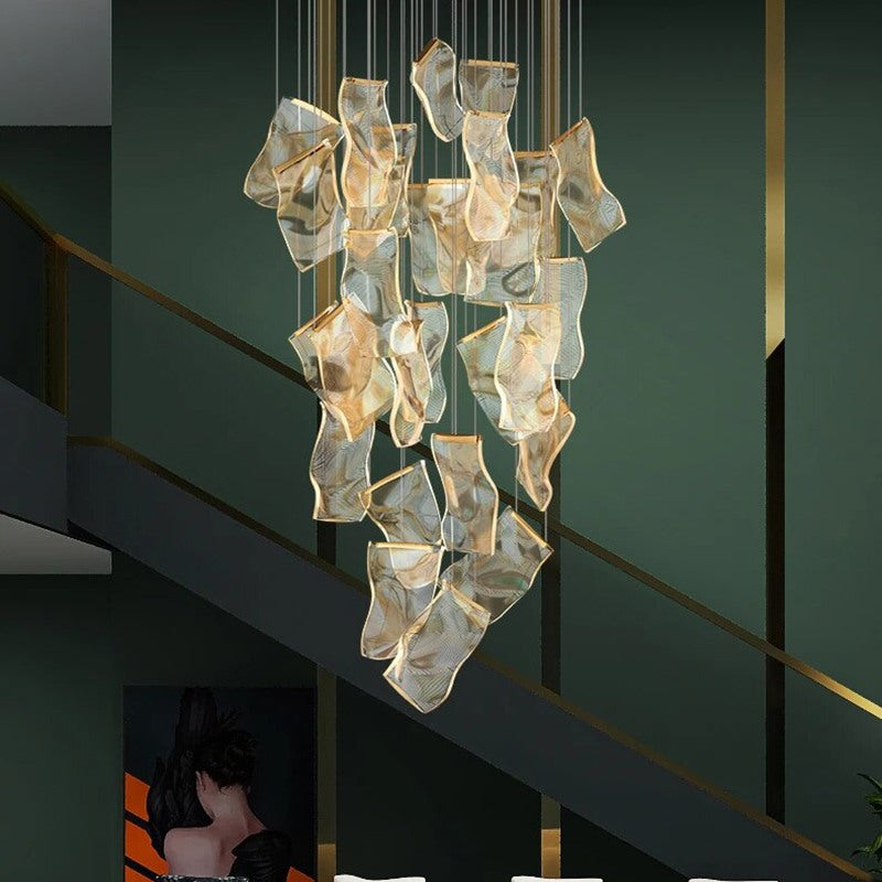 Light Luxury Art Large Pendant Lights