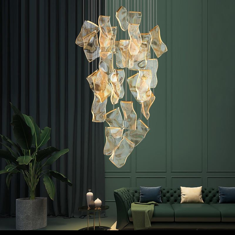 Light Luxury Art Large Pendant Lights