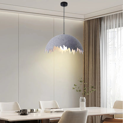 Antizer Eggshell Acoustic Pendent Light for Office