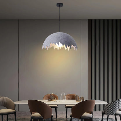 Antizer Eggshell Acoustic Pendent Light for Office